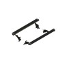 MARCHE PIED DE PROTECTION NOIR JEEP WRANGLER JL CHASSIS COURT