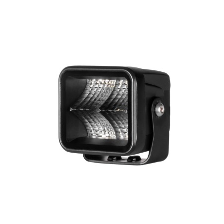 Feu de travail Purelux Terrain Black Square Flood - 7 cm / 20W / Faisceau large