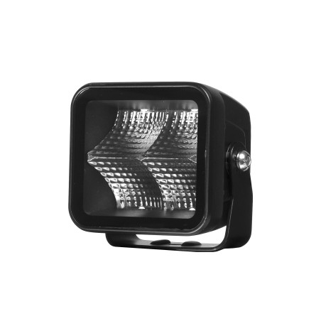Feu de travail Purelux Black Square 40 Flood - 8 cm / 40W / Faisceau large