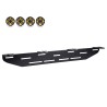 Support de plaque d’immatriculation avec fixation LED pour 4 spots - Purelux