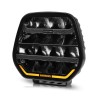 Feu additionnel Purelux Panther 7 - Round / 18 cm / 128W