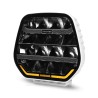 Feu additionnel Purelux Panther 7 Blanc - Round / 18 cm / 128W