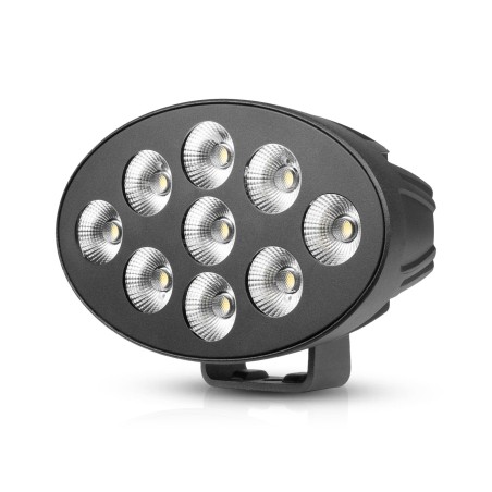 Feu de travail Purelux Black Raven 50 Oval - 15 cm / 50W / Faisceau large