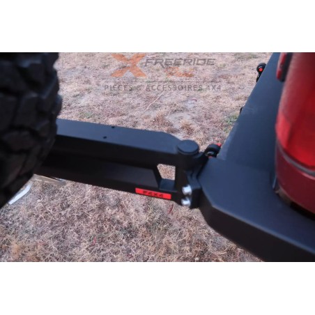Support roue de secours - F4X4 TOYOTA HDJ80 - FREERIDE PARTS