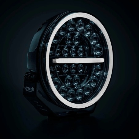 Feu additionnel STRANDS Firefly Professional Black 9" - Round / 22 cm / 145W