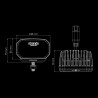 Feu de travail STRANDS FOR9T Light Pod 4" - 11 cm / 30W / Spot