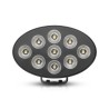 Feu de travail Purelux Black Raven 50 Oval - 15 cm / 50W / Faisceau large
