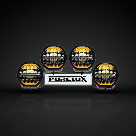 Feu additionnel Kit Purelux WRC 26, 640W / 46,500 lm - Complete set