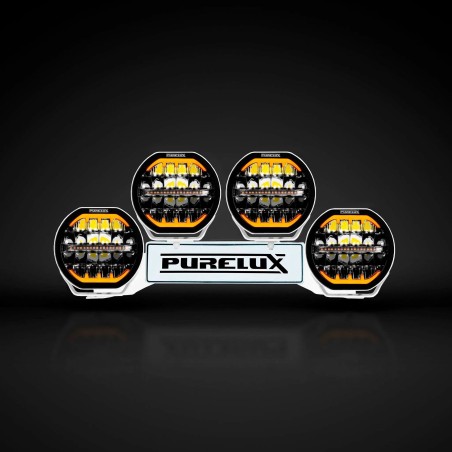 Feu additionnel Kit Purelux WRC 26, 640W / 46,500 lm - Complete set