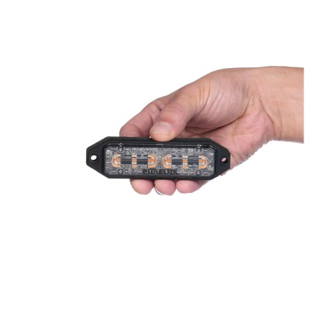 Feu de signalisation PURELUX Strobe Slim HD - 12/24 V / 15 W / 98 mm