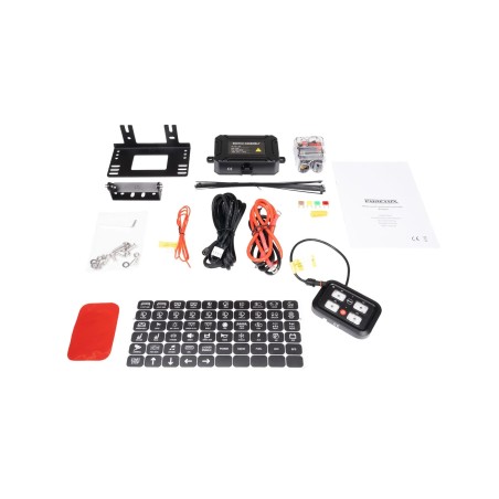 Contrôleur de tableau de bord multi-interrupteurs Purelux, 4 button, 10-30V
