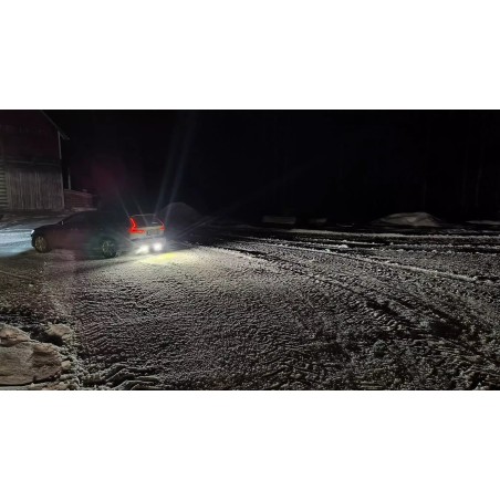 Feu de recul LED Purelux Phantom - 9 cm / 21 W / Faisceau large