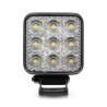 Feu de travail Purelux Standard Square 42 - 10 cm / 42 W / Faisceau large