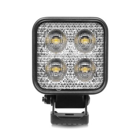 Feu de travail Purelux Standard Square 20 - 8 cm / 20 W / Faisceau large