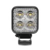 Feu de travail Purelux Standard Square 20 - 8 cm / 20 W / Faisceau large