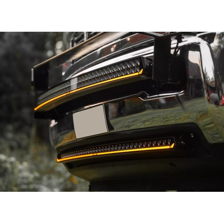 Barre LED Purelux Panther C1050 - Incurvée / 103 cm / 432 W + Faisceau