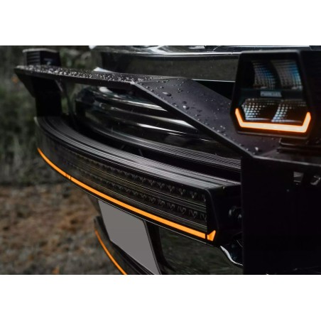Barre LED Purelux Panther C1050 - Incurvée / 103 cm / 432 W + Faisceau
