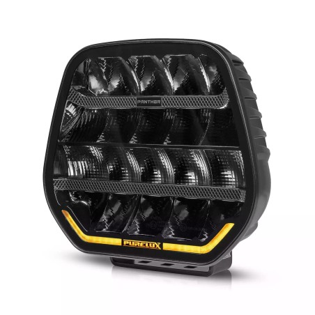 Feu additionnel Purelux Panther 9 - Round / 23 cm / 210W / 2 pcs - Kit Complet