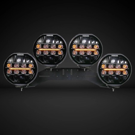 Feu additionnel kit Purelux WRC 8, 800W / 41 000 lm - Complete set, WRC 8, 41 900 lm