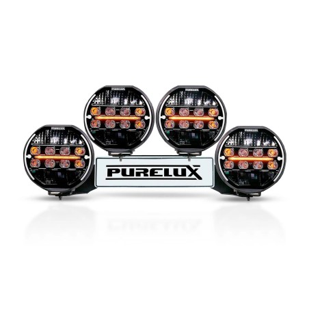 Feu additionnel kit Purelux WRC 8, 800W / 41 000 lm - Complete set, WRC 8, 41 900 lm