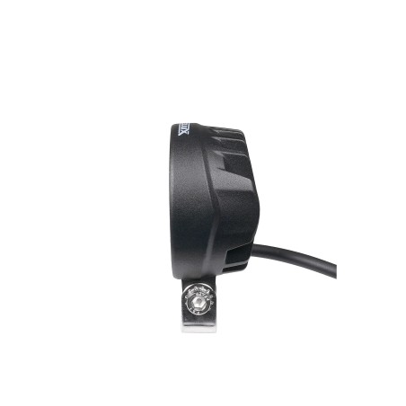 X2 Feu de travail Purelux Terrain Black Mini Round - 7 cm / 12 W / Faisceau large