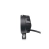 X2 Feu de travail Purelux Terrain Black Mini Round - 7 cm / 12 W / Faisceau large