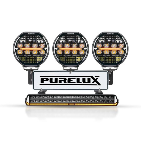 Feu additionnel kit Purelux WRC 2, 816W / 46 000 lm - Complete set, WRC 2, 46 000 lm