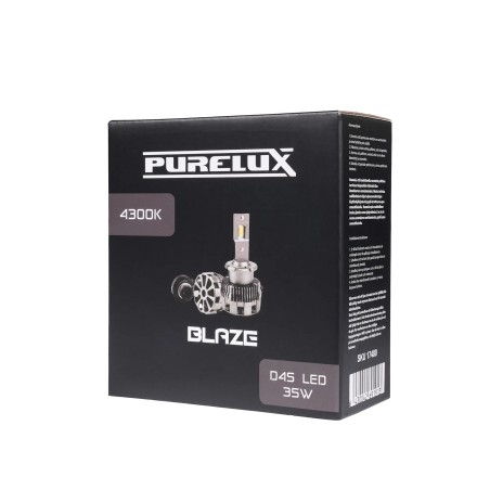 X2 Ampoules LED Purelux Blaze LED, 35 W, D4S