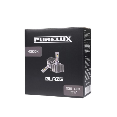 X2 Ampoules LED Purelux Blaze LED, 35 W, D3S