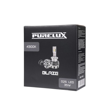 X2 Ampoules LED Purelux Blaze LED, 35 W, D2S