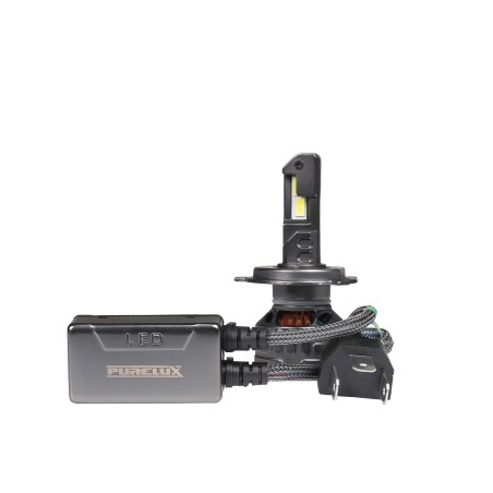 X2 Ampoules LED Purelux Blaze LED, 5000 lm, H4, 6000 K