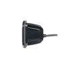 Feu LED encastrable Purelux Black Flush-Mount Carré - 12 cm / 40 W / Flood