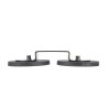 Support magnétique pour rampe LED, Purelux - Horizontal (Paire)
