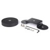 Support magnétique pour rampe LED, Purelux - Horizontal (Paire)
