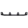 Support de plaque d’immatriculation avec fixation LED pour 4 spots - Purelux