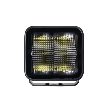 Feu de travail Purelux Black Square 40 Flood - 8 cm / 40 W / Faisceau large