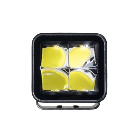 Feu de travail Purelux Black Square 40 Spot - 8 cm / 40 W / Spot
