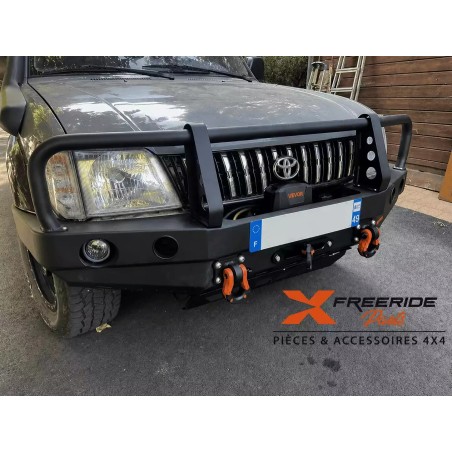 Pare-chocs avant F4X4 pour Toyota Land Cruiser KDJ90 KZJ90 KDJ95 KZJ95
Avec Bullbar