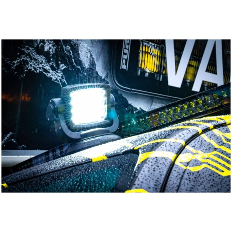 Feu de travail télécommandé à distance Purelux RC360 - 24 cm / 80 W / Longue portée