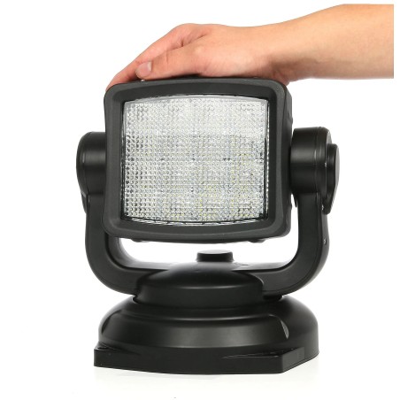 Feu de travail télécommandé à distance Purelux RC360 - 24 cm / 80 W / Faisceau large