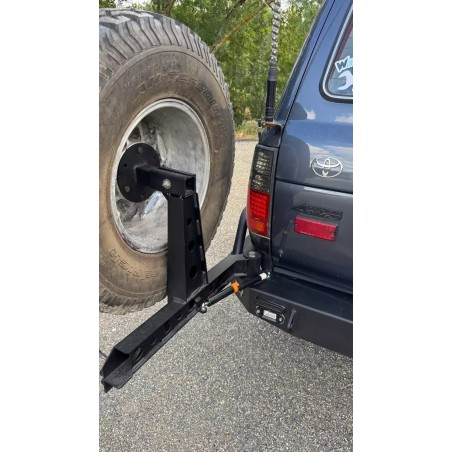 Pare-chocs arrière acier offroad raid Toyota HDJ80 - WR4X4