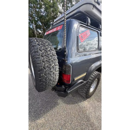 Pare-chocs arrière acier offroad raid Toyota HDJ80 - WR4X4