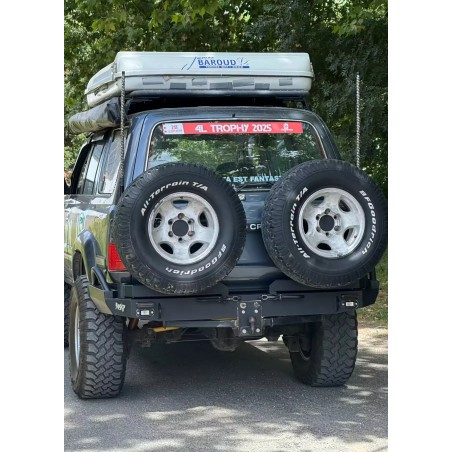 Pare-chocs arrière acier offroad raid Toyota HDJ80 - WR4X4