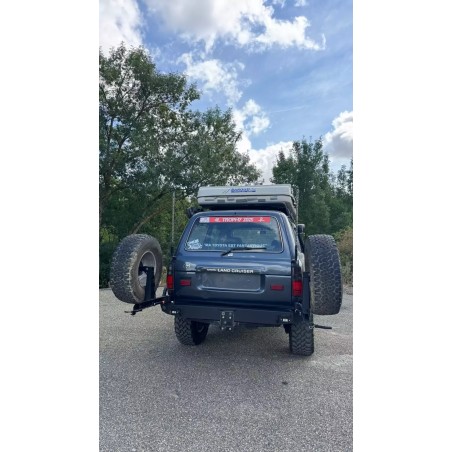 Pare-chocs arrière acier offroad raid Toyota HDJ80 - WR4X4