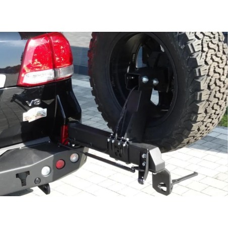 Bras modulaire avec support roue de secours pour pare-chocs F4X4 Toyota KDJ150 2007-2015