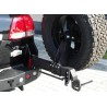 Bras modulaire avec support roue de secours pour pare-chocs F4X4 Toyota KDJ150 2007-2015