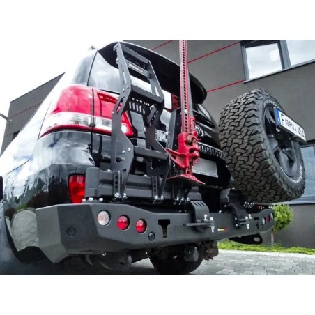 Bras modulaire avec support roue de secours pour pare-chocs F4X4 Toyota KDJ150 2007-2015