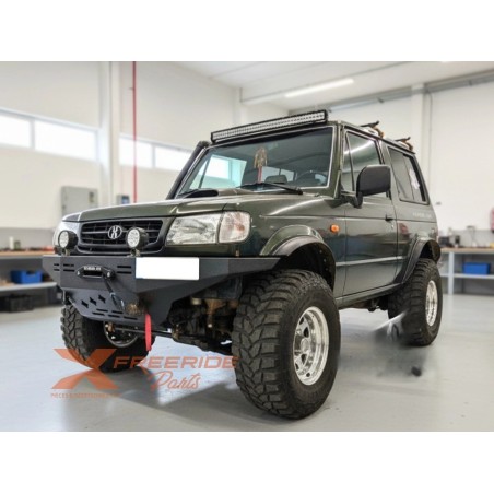 Pare-chocs avant acier treuil BM4x4 pour Hyundai Galloper