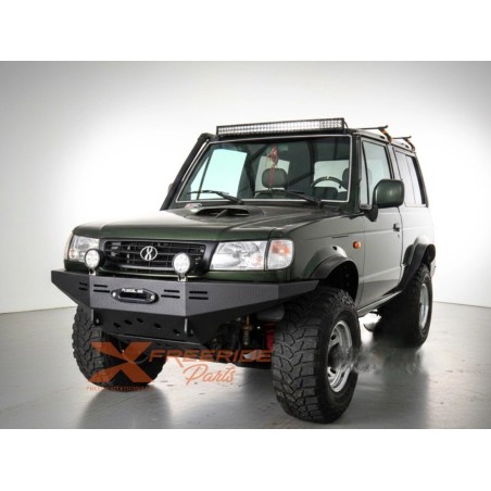 Pare-chocs avant acier treuil BM4x4 pour Hyundai Galloper