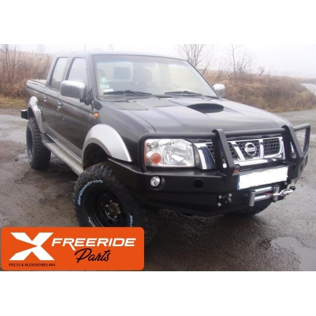 Pare-chocs avant F4X4 pour Nissan Navara D22 2001-2004 NP300
Avec Bullbar